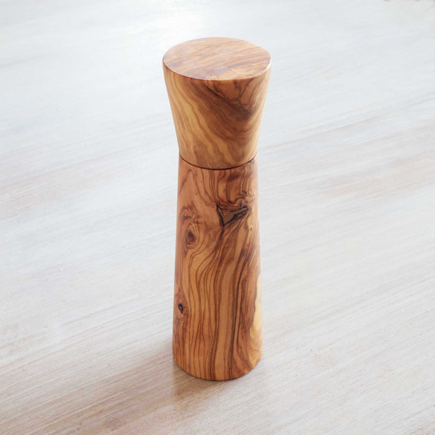 MARSEILLES Pepper and Salt Mill Large OLIVE WOOD HANDCRAFTED - Jamailah