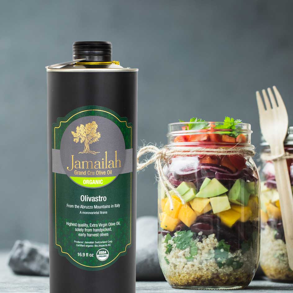 OLIVASTRO Extra Virgin Olive Oil Organic from Italy - Jamailah