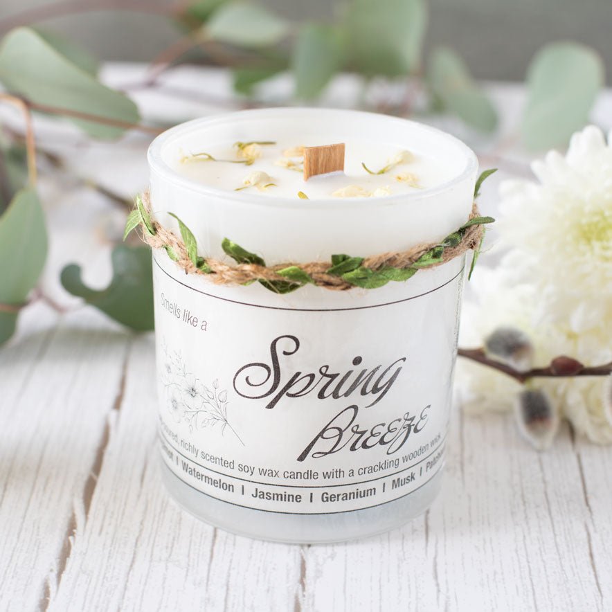 Scented soy wax candle SPRING BREEZE - Jamailah