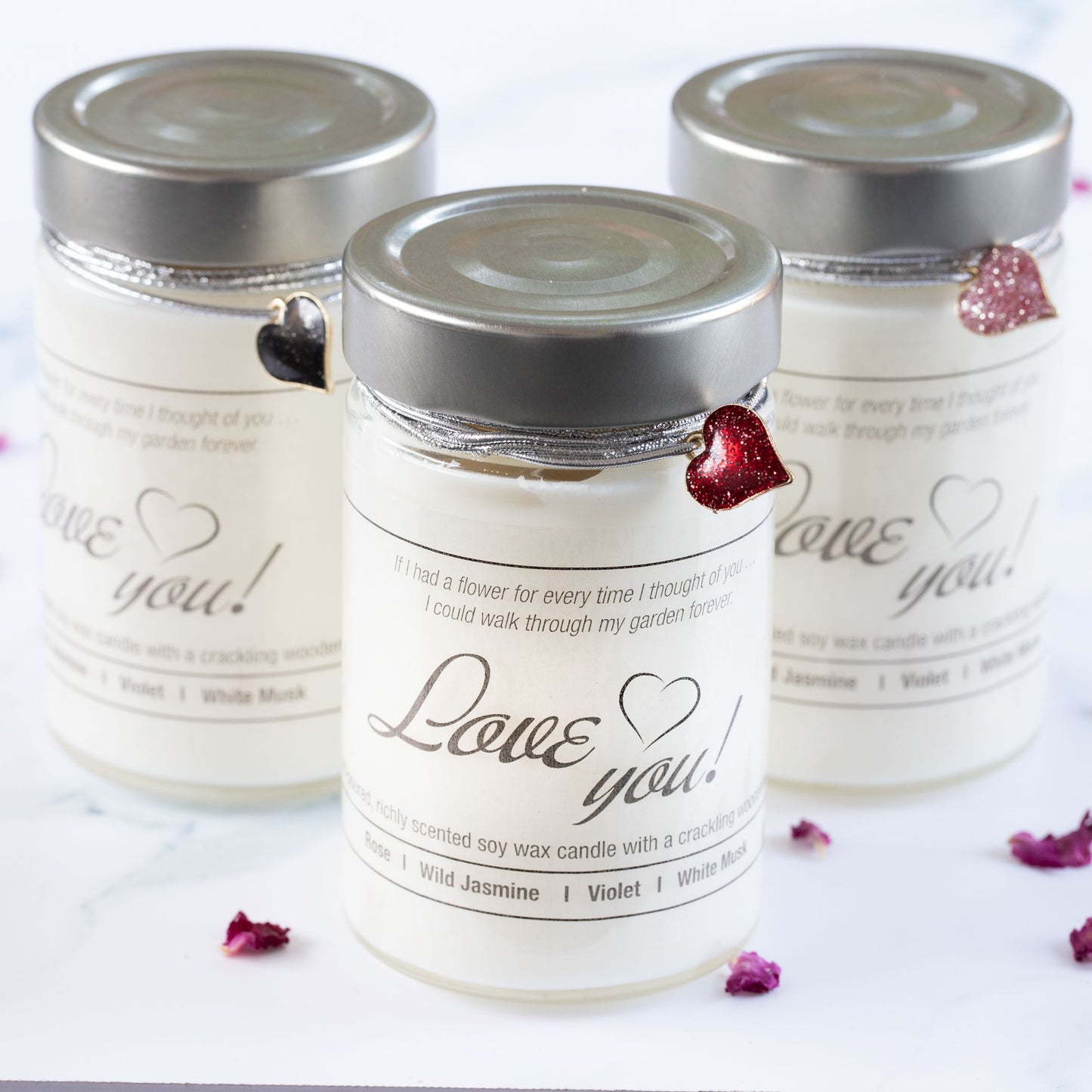 Hand-poured soy wax candle