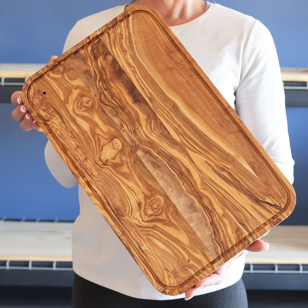 Large Charcuterie board from olive wood
