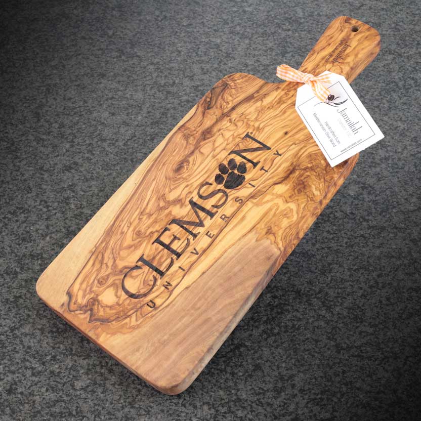Engraved Cutting Board for College, HS and University Team Fans