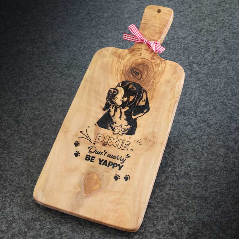 Engraved Cutting board for Pup Lovers