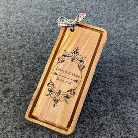 Engraved Charcuterie Board Small I Create Your Own Design