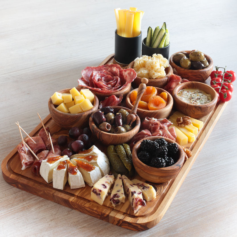 Large Charcuterie board from olive wood