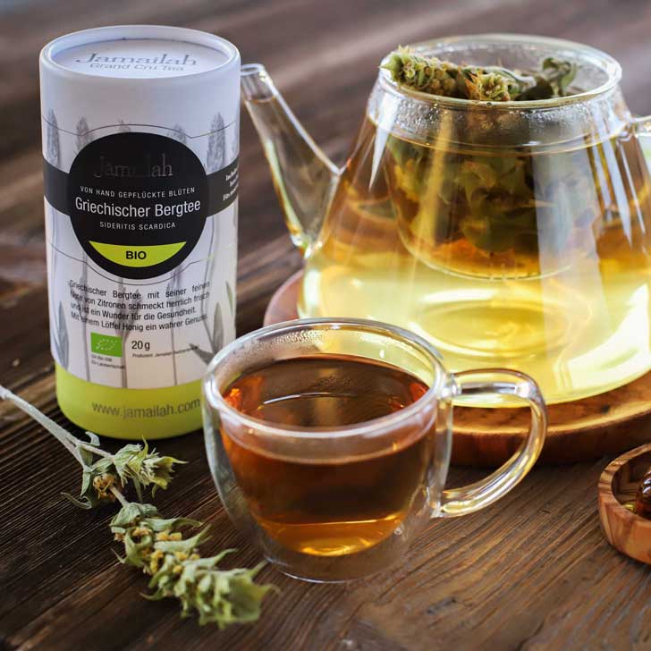 Detox Greek Mountain Tea in the box with a mesh - Jamailah