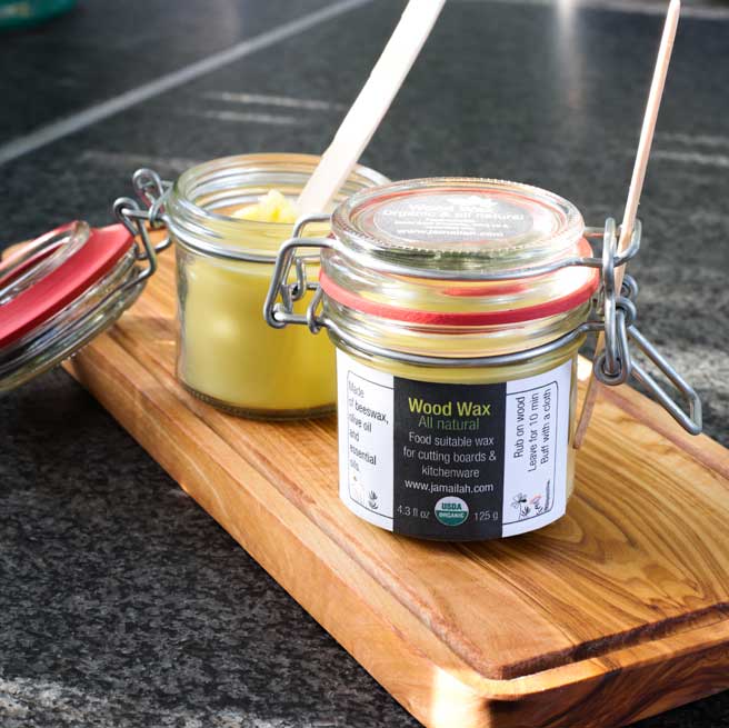 JAMAILAH Signature Wood & Leather Wax - ALL NATURAL HANDMADE - Jamailah