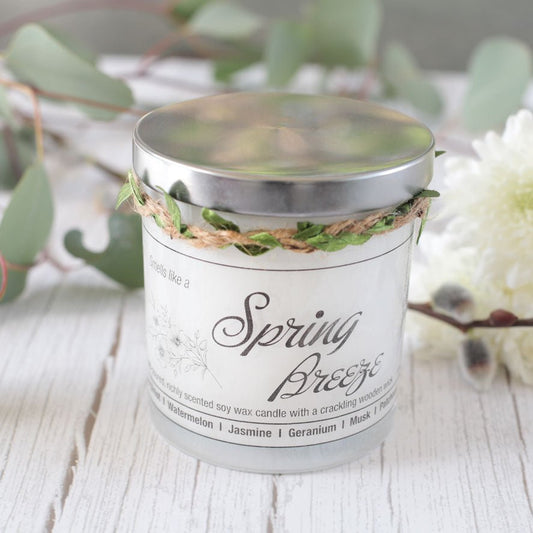 Scented soy wax candle SPRING BREEZE - Jamailah