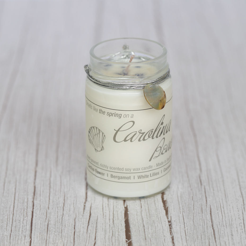 Scented soy candle